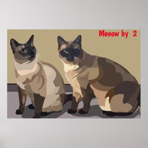 Poster des chats