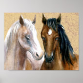 Poster des chevaux (Devant)