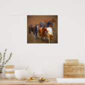 Poster des chevaux (Cuisine)