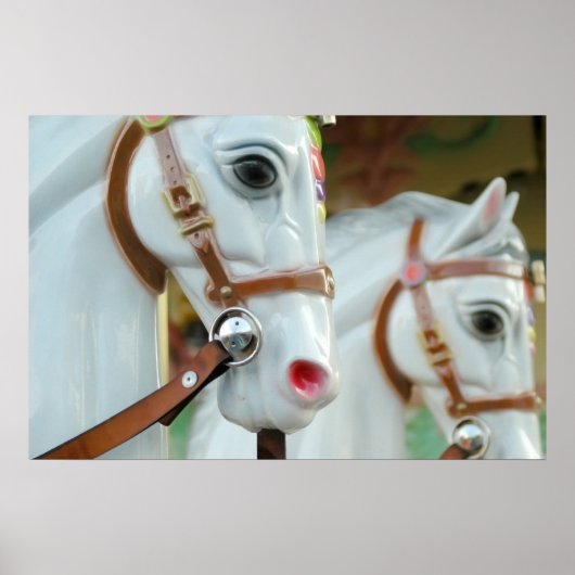 Poster des Chevaux de Carrousel (Devant)