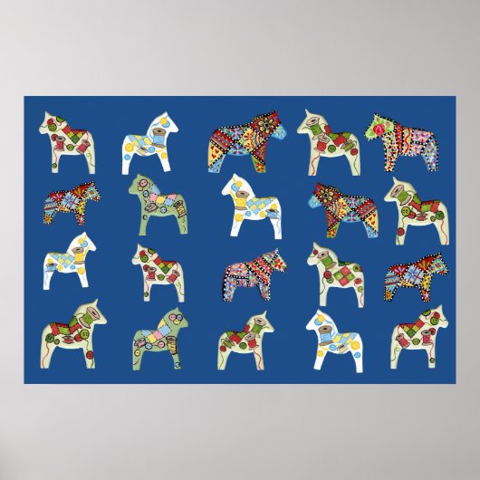 Poster des Chevaux de Dala (Devant)