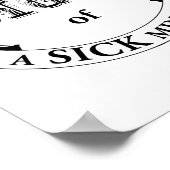 Poster des citations amusantes de Clean Desk (Coin)