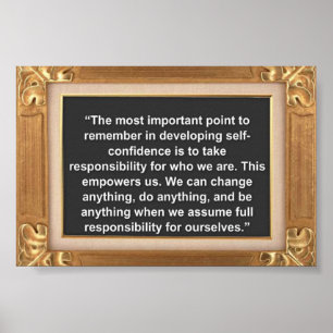 Poster des citations de motifs décoratifs