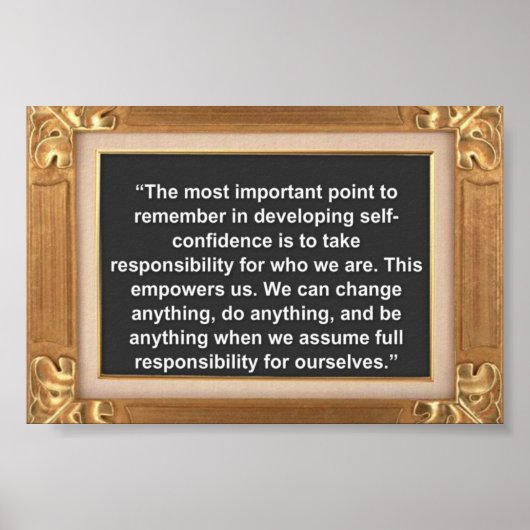 Poster des citations de motifs décoratifs (Devant)