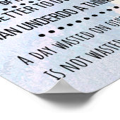 Poster des citations de Words Wisdom (Coin)