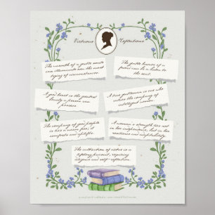 Poster des citations d'élégance