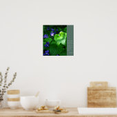 Poster des citations du proverbe zen (Cuisine)