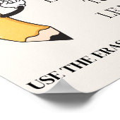 Poster des citations motivationnelles - Apprendre  (Coin)