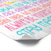 Poster des citations motivationnelles de Unicorn R (Coin)