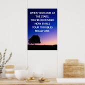 Poster des citations motivées de l'affirmation pos (Cuisine)