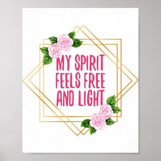 Poster Des citations positives pour la motivation et l'in (Devant)