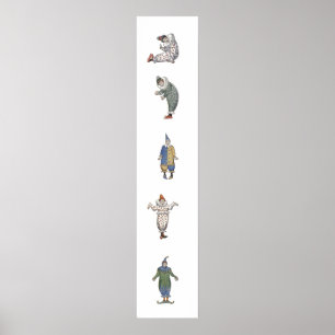 Poster des clowns vintages