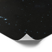 Poster Des Clusters Étoiles Au Centre De La Nebula De Fla (Coin)