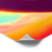 Poster des coeurs de restauration dans le ciel (Coin)