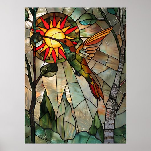 Poster des colibris (Devant)