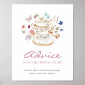 Poster des conseils pour le thé (Devant)