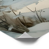 Poster des constructeurs de motoneige (Coin)