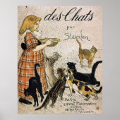 Poster Des Conversations par Theophile Steinlen (Devant)