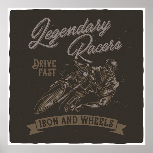 Poster des coureurs légendaires