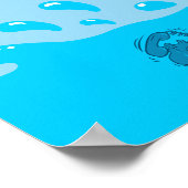 Poster des cours de natation pour enfants (Coin)