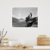 Poster Des cowboys sur une crête (Cuisine)