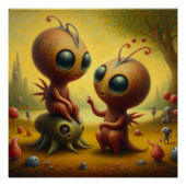 Poster Des créatures étranges (Devant)