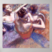 Poster des danseurs 1899 Edgar Degas (Devant)