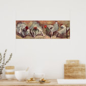 Poster Des danseurs attachent des chaussures. Edgar Degas (Cuisine)