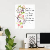 Poster des danseurs d'aquarelle (Bureau à domicile)