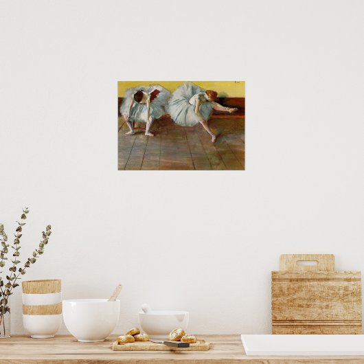 Poster des danseurs de ballet Degas Two (Cuisine)