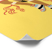 Poster des danseurs de tortues Pueblo (Coin)