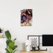 Poster des danseuses balinaises (Bureau à domicile)