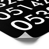 Poster des dates spéciales modernes (Coin)