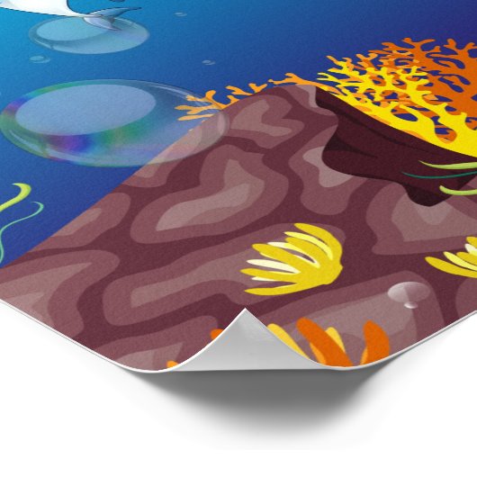 Poster des dauphins (Coin)