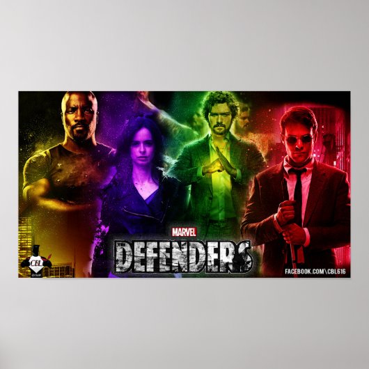 Poster des défenseurs (Devant)