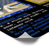 Poster des définitions des noms de la litière et d (Coin)