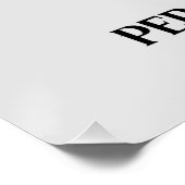 Poster Des dés. Chat. D20. Vérification de la perception (Coin)