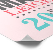 Poster des détails de la date de naissance du bébé (Coin)