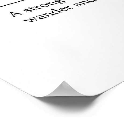 Poster des devis de voyage de Wanderlust (Coin)