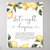 Poster des diapeurs tard dans la nuit (Devant)