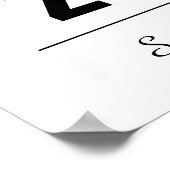 Poster des diplômés de Modern Félicitations (Coin)