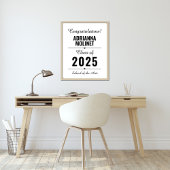 Poster des diplômés de Modern Félicitations