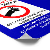 Poster Des distributions aident évidemment (Coin)