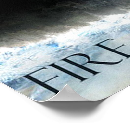 Poster Des Dragons De Glace Et De Feu Pour Lutter  (Coin)