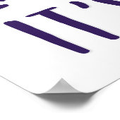 POSTER DES DROITS ÉGAUX... (Coin)