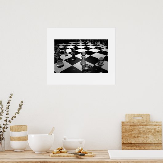 Poster des échecs (Cuisine)