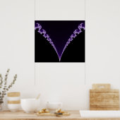 Poster des éléphants Mandelbrot (Cuisine)