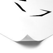 Poster des éléphants minimalistes magnifiques (Coin)