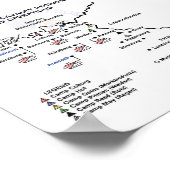 Poster des emplacements de la 2e RCA (Coin)