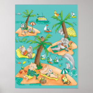 Poster des enfants magiques de l'île